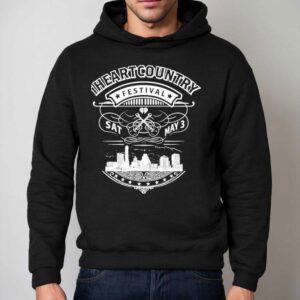 Celebrate The Iheart Country Fest With This Stylish Skyline Hoodie