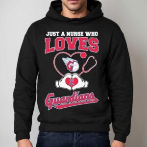 Cleveland Guardians Superfan Nurse Shows Team Spirit With Heart Hands Hoodie