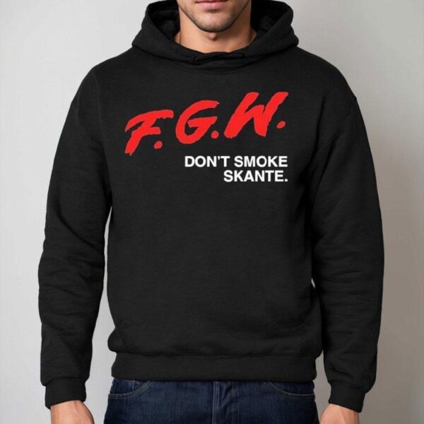Crazy Foos Fgw Anti Smoking Design Tshirt