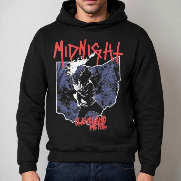 Dark Cleveland Band Design Tshirt