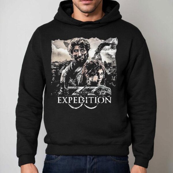 Dark Light Adventure Design T-Shirt