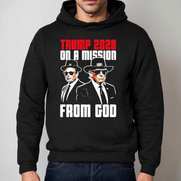 Divine mission inspired Trump 2028 and Elon Musk t-shirt