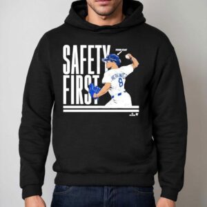 Kike Hernandez Honors Dodgers With Safety Themed Hoodie