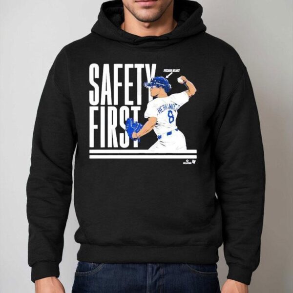 Kike Hernandez honors Dodgers with safety themed t-shirt