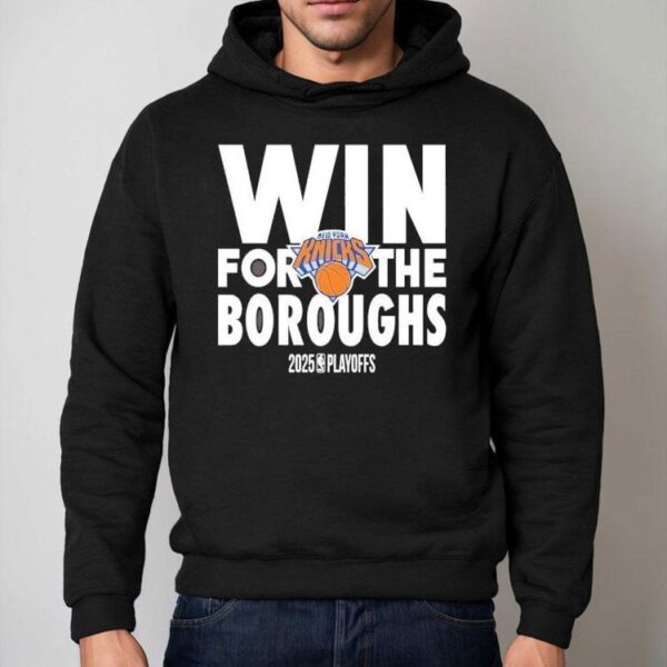 Knicks Victory Inspires NYC Pride In 2025 Playoffs T-shirt