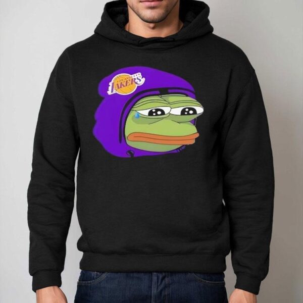 Lakers fan heartbreak in this Pepe frog t-shirt