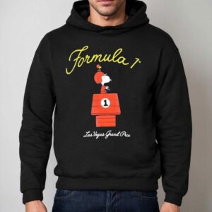 Las Vegas F Race Inspired Snoopy Graphic Hoodie