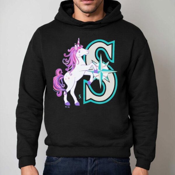 Magical Seattle Baseball Unicorn Tshirt