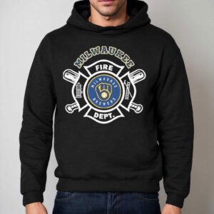 Milwaukee Fire Department Crew Honors Brewers With Special Hoodie