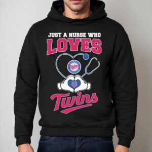 Minnesota Twins Fan Shows Team Spirit With Heart Hands Hoodie