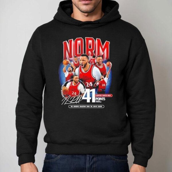 Norman Powell scores 41 in epic Clippers game tshirt