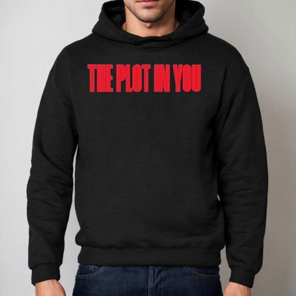 Red Logo Design From The Plot In You Band Tshirt