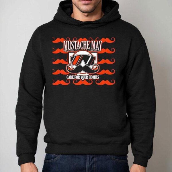 Show your Giants pride with this cool mustache design t-shirt