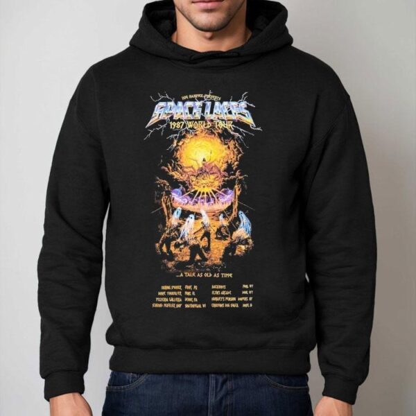 Space Laces 1987 Global Adventure Story T-shirt