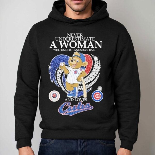 Strong women who know baseball and adore the Cubs deserve this awesome t-shirt