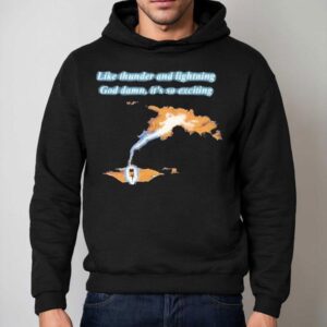 Thin Lizzy Rocks With Thunderous Energy On This Epic Hoodie