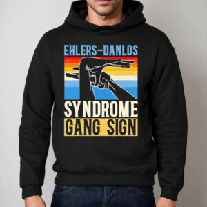 Unique Hand Gesture Design For Eds Awareness Hoodie