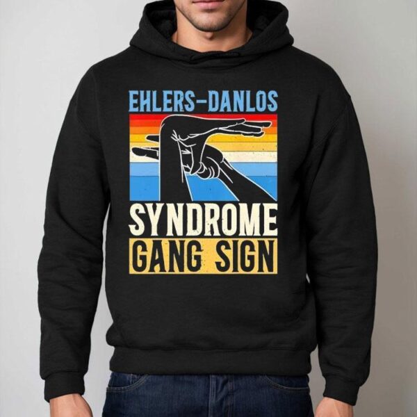 Unique hand gesture design for EDS awareness t-shirt