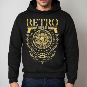 Vintage Gun Design Inspired Desert Boogeyman T Hoodie