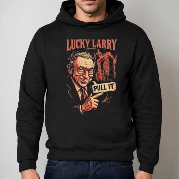 Vintage Lucky Larry Retro Design Tshirt