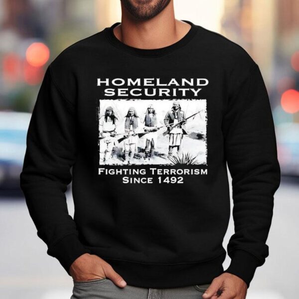 1492 Vintage Homeland Security Anti Terror T-shirt