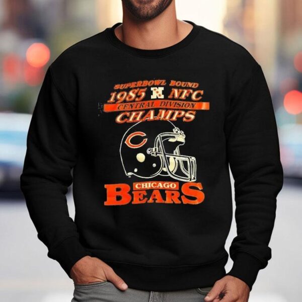 1985 Chicago Bears NFC Champions Retro Super Bowl T-shirt