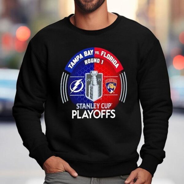 2025 Stanley Cup showdown between Lightning and Panthers t-shirt