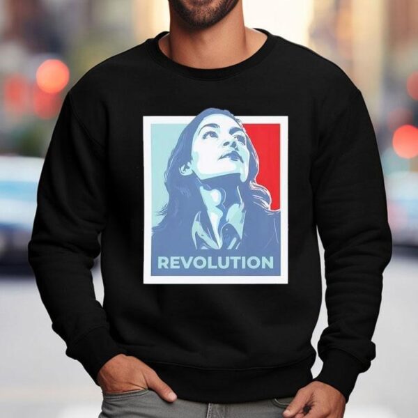 Alexandria Ocasio Bold Political Statement Tshirt