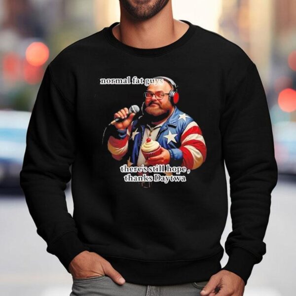Big guys can still look cool in this stylish day two t-shirt