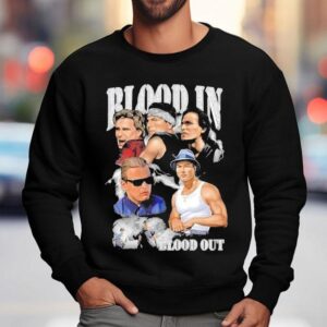 Blood In Blood Out Gangsta Style Diamond Design T Sweatshirt