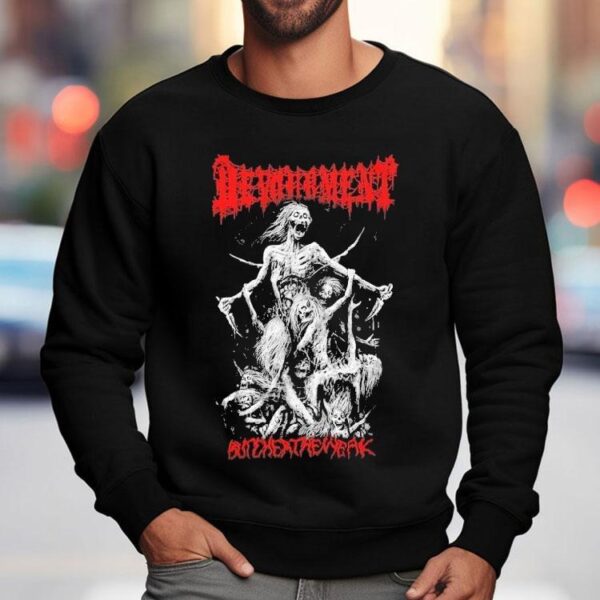 Brutal death metal fans will love this butcher the weak tshirt