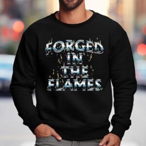 Buske Fire Inspired Protest Graphic Sweatshirt