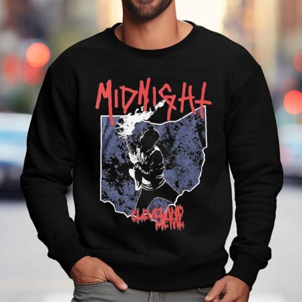Dark Cleveland Band Design Tshirt