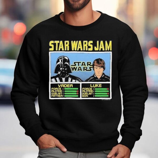 Darth Vader battles Luke in epic Star Wars tshirt