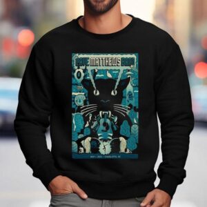 Dave Matthews Band Live At First Ward Park Charlotte Nc T Sweatshirt