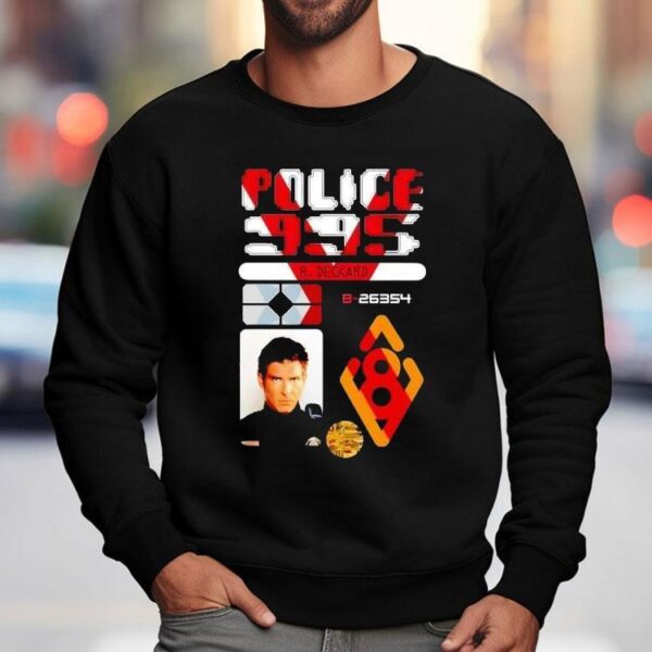 Deckards Iconic Blade Runner Look In This Cool T-shirt