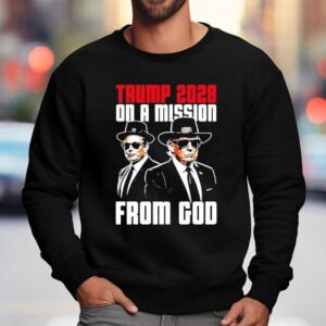 Divine Mission Inspired Trump And Elon Musk Sweatshirt