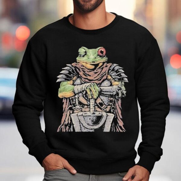 Eco warrior battles woolly menace on cool t-shirt