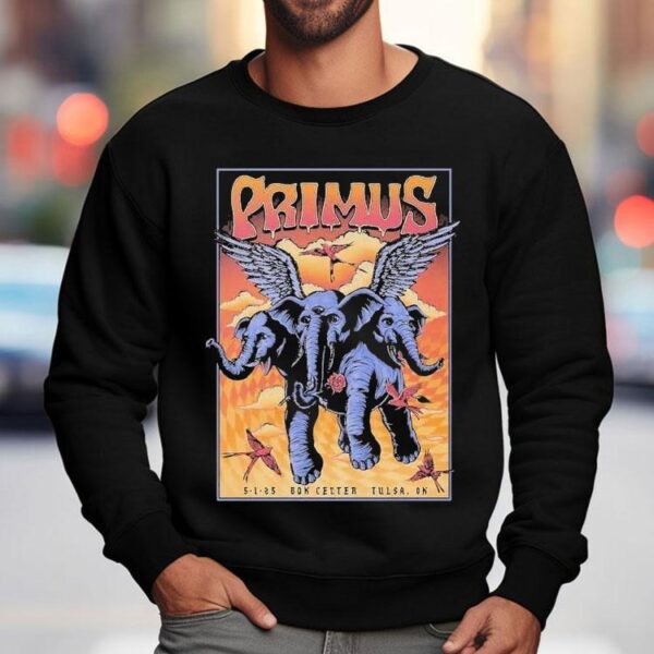 F4d Studios Presents Primus Live At Bok Center May 2025 Tshirt