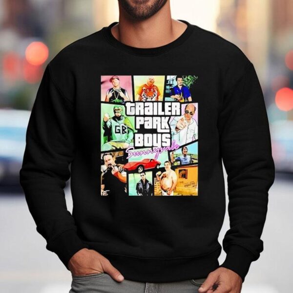 Grand Theft Auto inspired trailer park boys tshirt