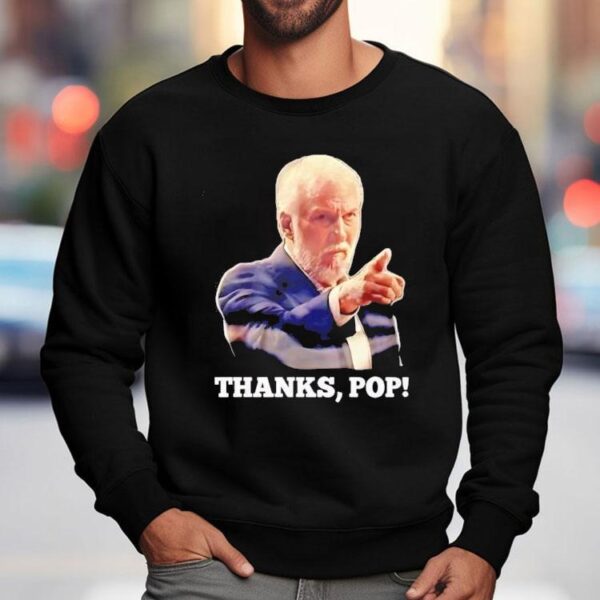 Gregg Popovich shows appreciation with stylish t-shirt