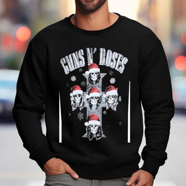 Guns N Roses holiday themed appetite destruction t-shirt
