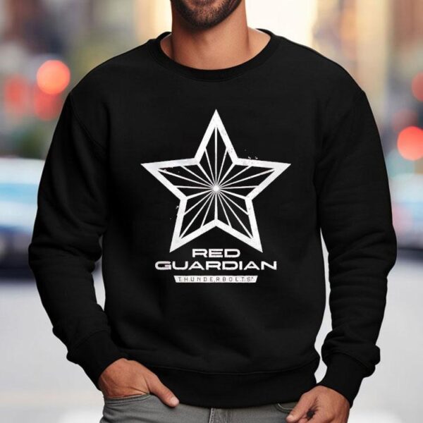Heroic style with this red guardian t-shirt