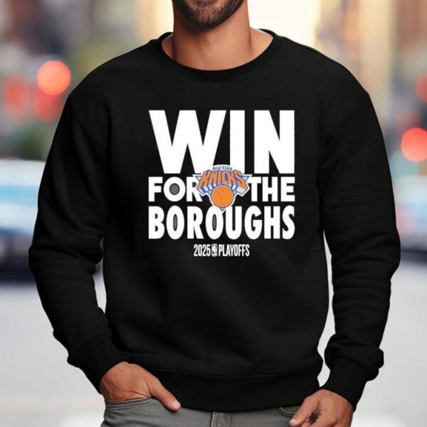 Knicks Victory Inspires NYC Pride In 2025 Playoffs T-shirt