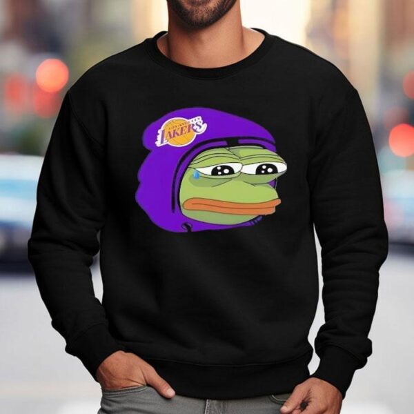 Lakers fan heartbreak in this Pepe frog t-shirt