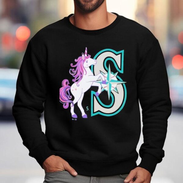 Magical Seattle Baseball Unicorn Tshirt