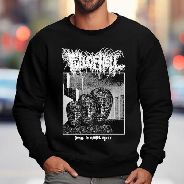 Mental anguish and despair embodied in this unique tshirt