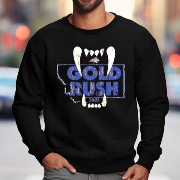 Montana Bobcats 2025 Gold Rush Edition Tshirt