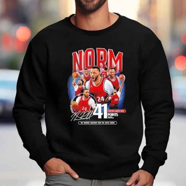 Norman Powell scores 41 in epic Clippers game tshirt