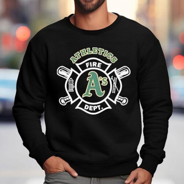 Oakland Fire Department Honors Baseball Team With Special T-Shirt